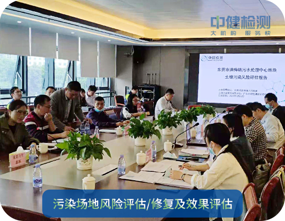 污染場地風險評估/修複及效果評估